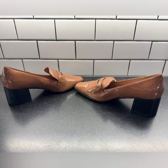 Miramar Penny Loafer Pump Women’s Sz 9.5 by Linea Paolo in Cognac New - Picture 9 of 13